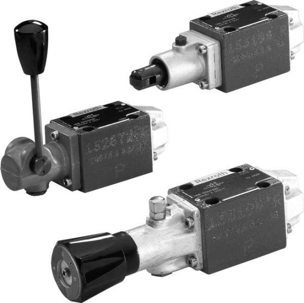 Rexroth Directional Valve with Mechanical, Manual Actuation Types WMR, WMU, WMM, WMD(A)